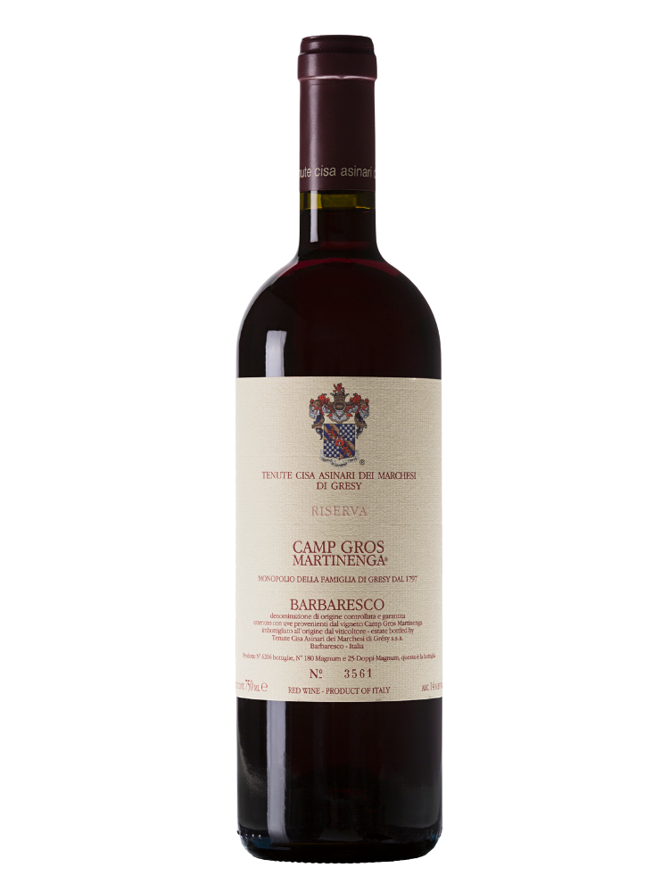 Barbaresco DOCG Riserva Camp Gros Martinenga 2018, Tenute Cisa Asinari dei Marchesi di Gresy