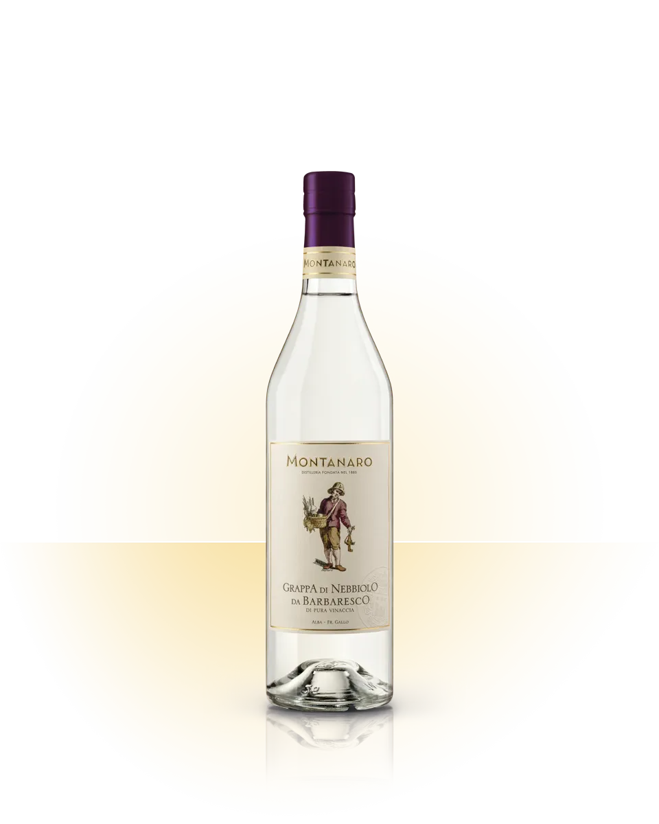 Grappa di Barbaresco - Gli Ometti con astuccio - Distilleria Dr. Montanaro