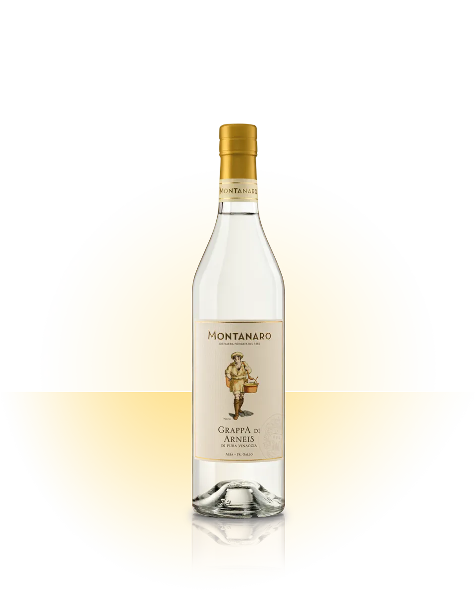 Grappa di Arneis - Gli Ometti con astuccio - Distilleria Dr. Montanaro